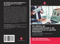 Portada del libro de Os efeitos da responsabilização e da transparência na gestão financeira