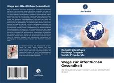 Bookcover of Wege zur öffentlichen Gesundheit