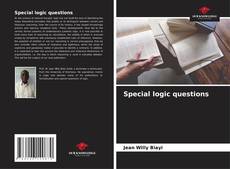 Couverture de Special logic questions