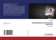 Portada del libro de INSTRUMENTAL METHOD OF ANALYSIS