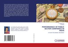 Portada del libro de PERFORMANCE OF PUBLIC SECTOR COMPANIES IN INDIA