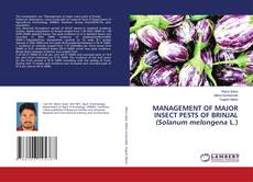Обложка MANAGEMENT OF MAJOR INSECT PESTS OF BRINJAL (Solanum melongena L.)