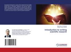 Portada del libro de Introduction to writing scientific research