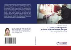 Buchcover von COVID-19 and public policies for homeless people