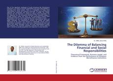 Capa do livro de The Dilemma of Balancing Financial and Social Responsibilities 