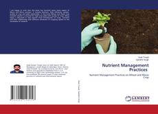 Capa do livro de Nutrient Management Practices 