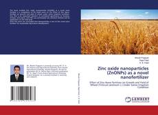 Capa do livro de Zinc oxide nanoparticles (ZnONPs) as a novel nanofertilizer 