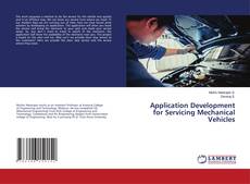 Buchcover von Application Development for Servicing Mechanical Vehicles