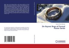 Buchcover von On Rayner Rngs of Formal Power Series