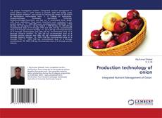 Copertina di Production technology of onion