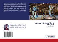 Capa do livro de Structure & Properties of Materials 