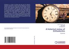 Copertina di A historical review of Orthodontics