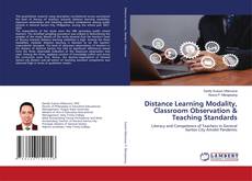 Distance Learning Modality, Classroom Observation & Teaching Standards kitap kapağı