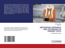 Copertina di OBTURATING MATERIALS AND TECHNIQUES IN PRIMARY TEETH