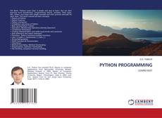 Couverture de PYTHON PROGRAMMING