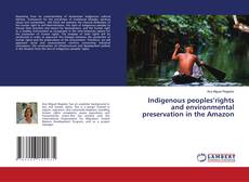 Portada del libro de Indigenous peoples’rights and environmental preservation in the Amazon