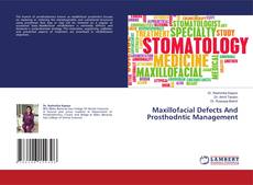 Buchcover von Maxillofacial Defects And Prosthodntic Management