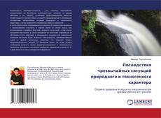 Buchcover von Последствия чрезвычайных ситуаций природного и техногенного характера
