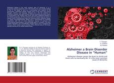 Capa do livro de Alzheimer a Brain Disorder Disease in “Human” 