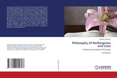 Capa do livro de Philosophy of Nothingness and Love 