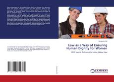 Capa do livro de Law as a Way of Ensuring Human Dignity for Women 