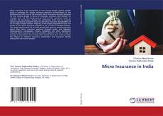 Buchcover von Micro Insurance in India