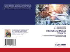 International Market Research kitap kapağı