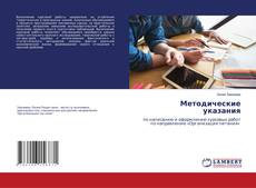Capa do livro de Методические указания 