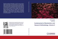 Fundamentals of Biostatistics and Research Methodology. Volume II的封面