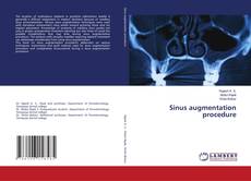 Capa do livro de Sinus augmentation procedure 