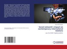 Capa do livro de Social network’s impact on contemporary international relations 