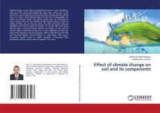 Buchcover von Effect of climate change on soil and its components