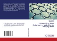 Capa do livro de Application of some Carbonaceous Materials: An Emerging Trend 