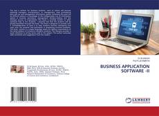 Buchcover von BUSINESS APPLICATION SOFTWARE -II