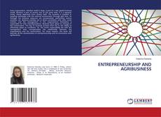 Обложка ENTREPRENEURSHIP AND AGRIBUSINESS