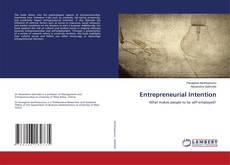 Entrepreneurial Intention kitap kapağı