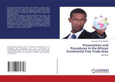 Capa do livro de Presentation and Procedures in the African Continental Free Trade Area 