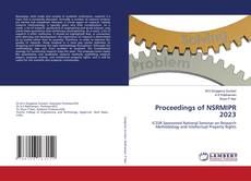 Capa do livro de Proceedings of NSRMIPR 2023 