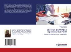 Strategic planning: A representative study kitap kapağı