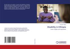 Disability in Ethiopia kitap kapağı