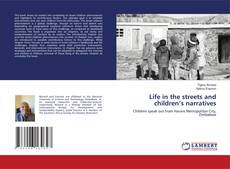 Capa do livro de Life in the streets and children’s narratives 