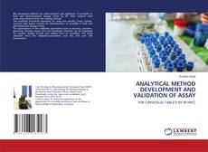 Capa do livro de ANALYTICAL METHOD DEVELOPMENT AND VALIDATION OF ASSAY 