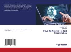 Capa do livro de Novel Technique for Text Classification 