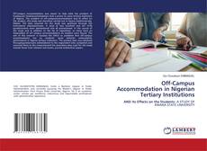 Buchcover von Off-Campus Accommodation in Nigerian Tertiary Institutions