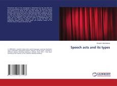 Couverture de Speech acts and its types