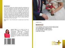 Buchcover von MARIAGE