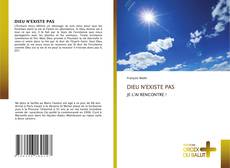 Bookcover of DIEU N'EXISTE PAS