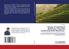 Couverture de Study of Individual Behaviour Towards Leadership Role Readiness