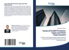 Copertina di Issues of Credit Provision, Types and Their Improvement