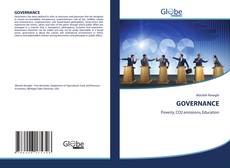 Portada del libro de GOVERNANCE